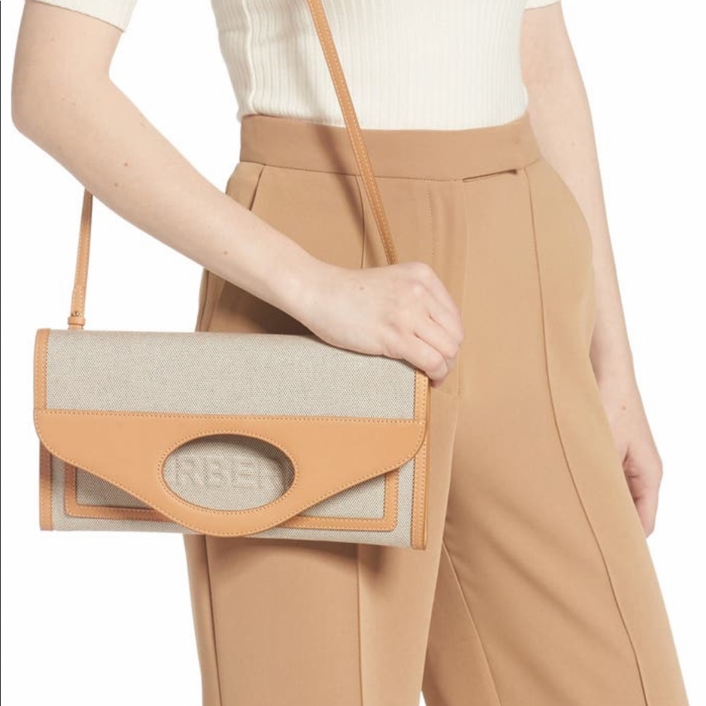 Burberry small pocket clutch- brand new!